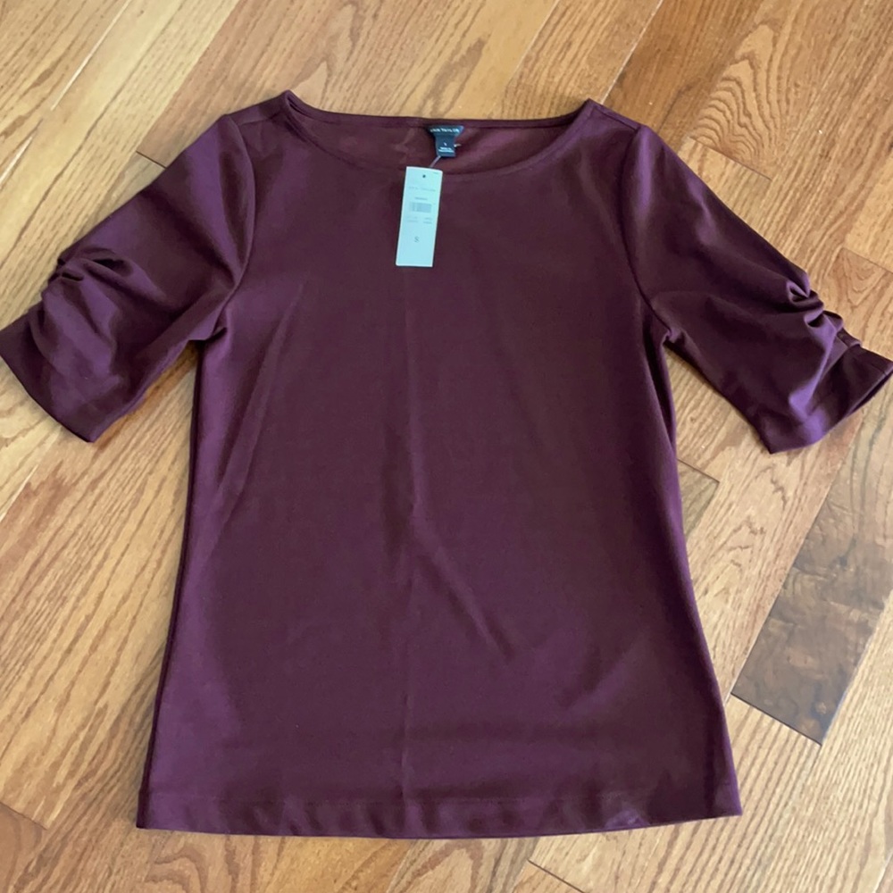 Ann Taylor wine colored size small